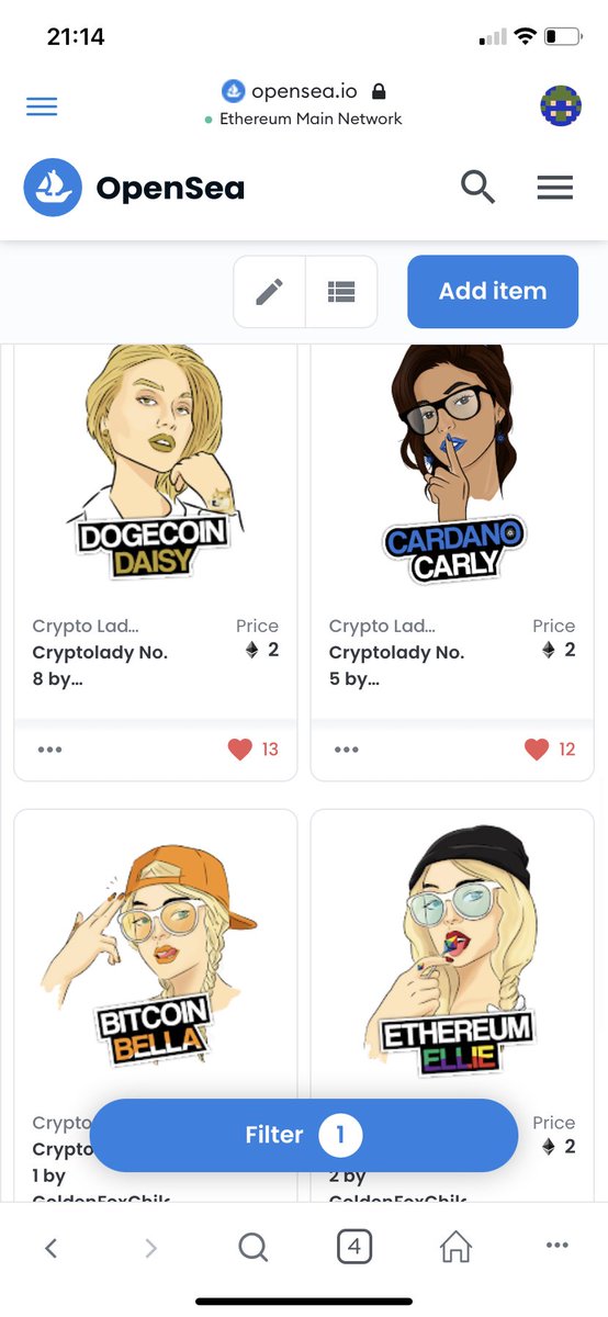 nickweb30's tweet photo. @dezentral1 Cryptoladies 🙌 https://t.co/ZnIZZ9M5CO