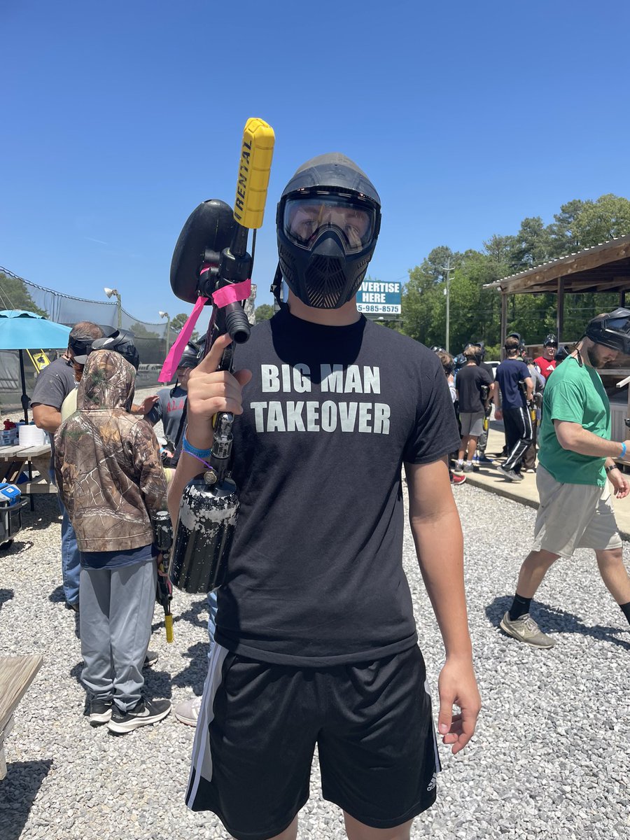 Pelham Wrestling took over Central AL Paintball 43 strong today. Some got hit, others got pelted and all of us had a blast!! Thanks to everyone who came out!! #TeamBuilding #CultureBuilding #MoreThanWrestling #PelhamWrestling 

@PELHAM_AD