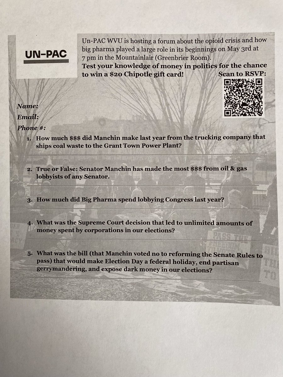 unPACwvu's tweet photo. Thanks to everyone who played trivia with us yesterday! Our gift card winner will be announced at the forum on May 3rd! https://t.co/Vm7uggFTLO