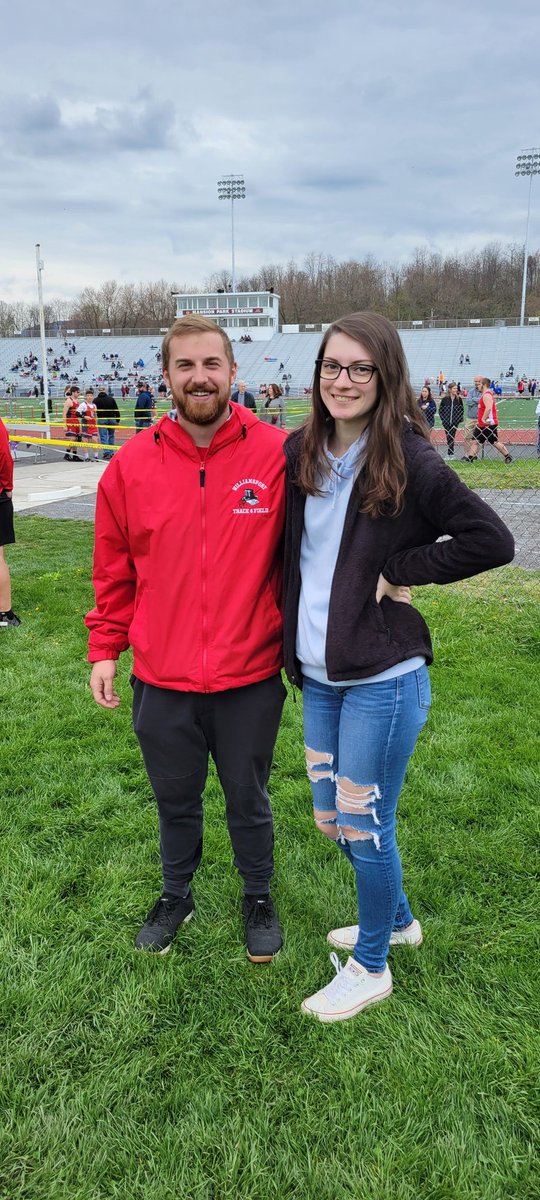 Spent some time today at the Altoona track invitational to see <a href="/Anderson_Mr_1/">Jacob Anderson</a> coach the middle school team. From what I am seeing, educators all over are making a difference in all areas helping students achieve their goals. I see daily at BEA.Educators rock! <a href="/orichosky/">Sarah Orichosky</a>
