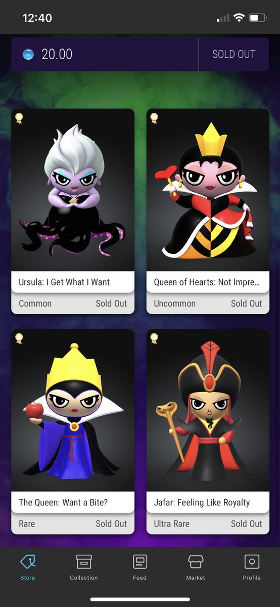 MendezFlipz's tweet photo. Completed this set with #quickgate and ended up with 6 minted. Such a fun day! Easy decision to mint even with negative market sentiment with all these FAโs. Letโs goooo! #veve #vevefam #VeVeCommunity #VeVecollectibles #disney #nft https://t.co/YbiDXe8CRL