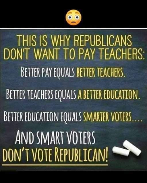 grungegirl0220's tweet photo. This is a fact. It's no wonder why republicans hate public school #TrumpRally https://t.co/ZbAeHjSPQC