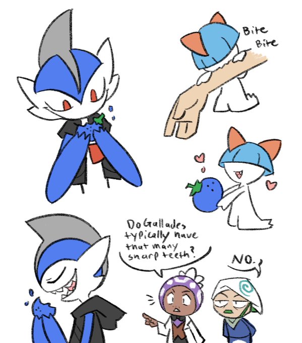 Mayday 🇵🇸  Ceruledge CEO on X: Gardevoir and Gallade, but in