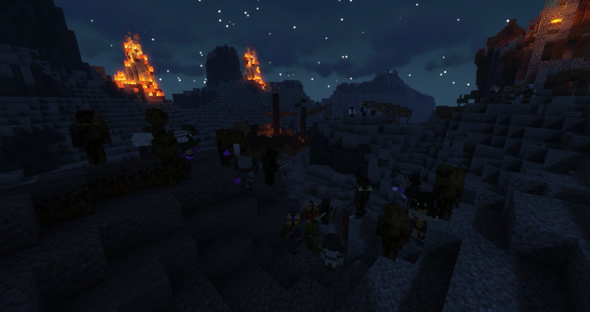 LordOfTheCraft's tweet photo. Descendant's landed upon the Northern shore, Eastern Shore, and Southwest shore of the Island of Decay's and decimated its occupants; capturing the island in a brutal victory. With the island taken, the invasion of The Dark Harbour pushes onwards on The Lord Of The craft. https://t.co/LqEQGc8u2c