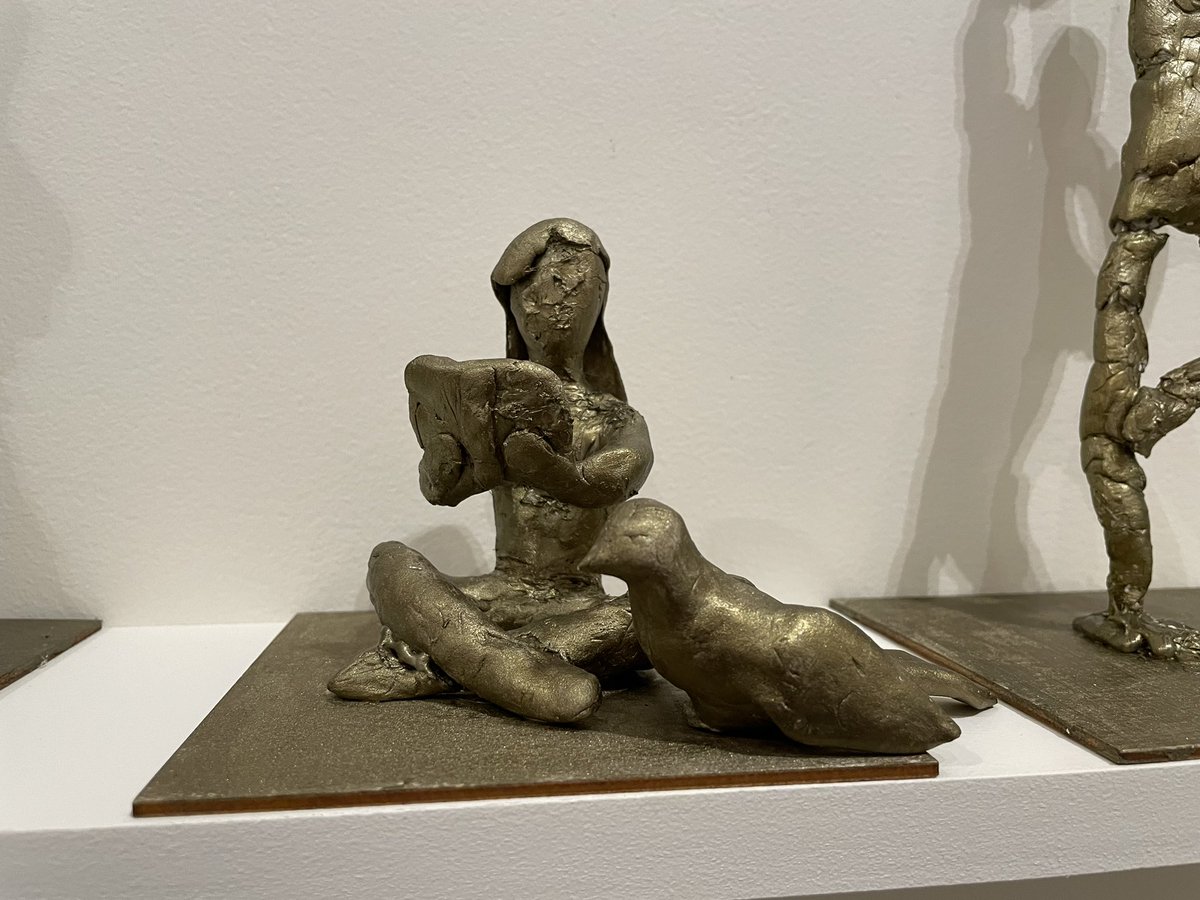 OMaleyPrincipal's tweet photo. O’Maley 8th grade sculptures at Cape Ann Museum through June 12. Awesome exhibit! #Omaley, #CAM https://t.co/jZ23C922U0