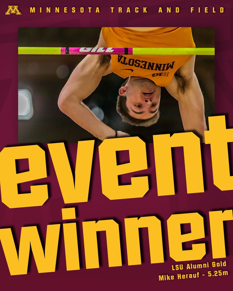 Minnesota Cross Country, Track & Field tweet media
