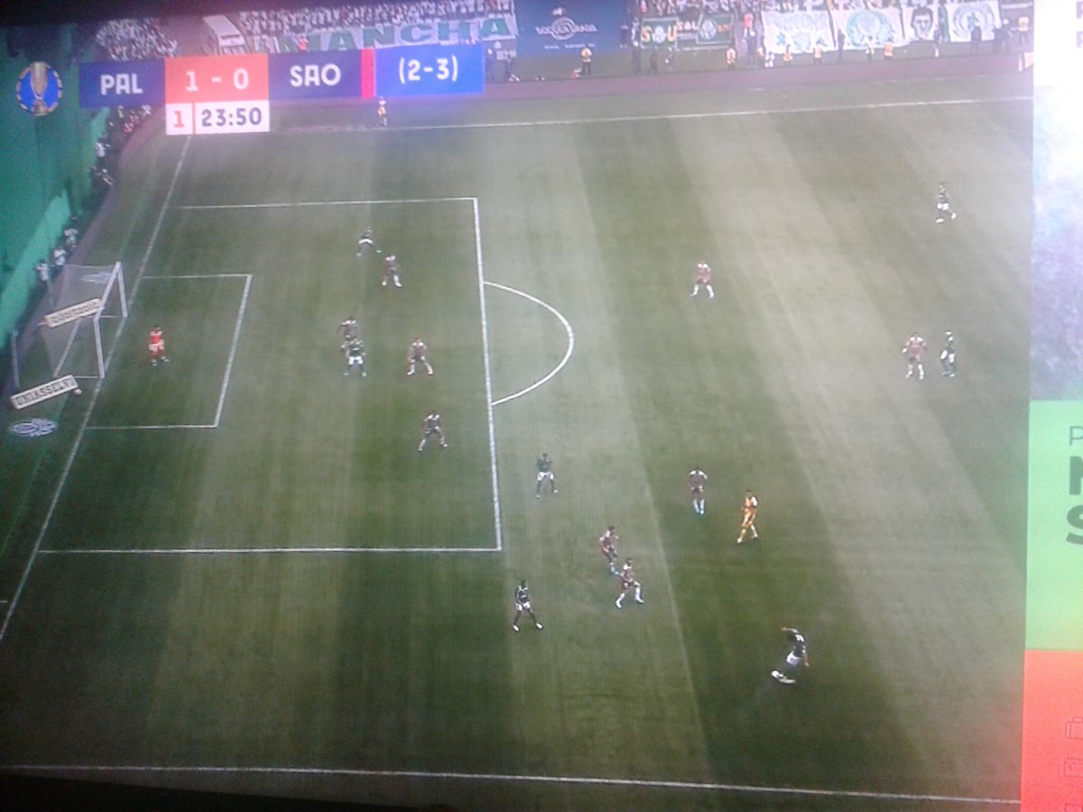 LEANDRO2LITROS's tweet image. Gol anulado mal do Palmeiras na final do Paulista . O juiz deu impedimento.