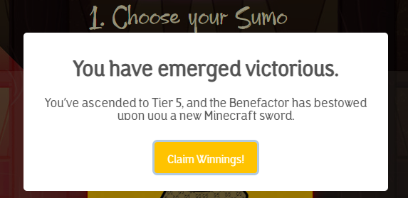 hundl33's tweet photo. My guy went from Boxing gloves to a Minecraft sword!! 

AND I WON SOME #SOL in the process! 

Damn, you guys really did something badass here. This is awesome! 

#SolanaNFT FTW https://t.co/kZbVUQ2gdd