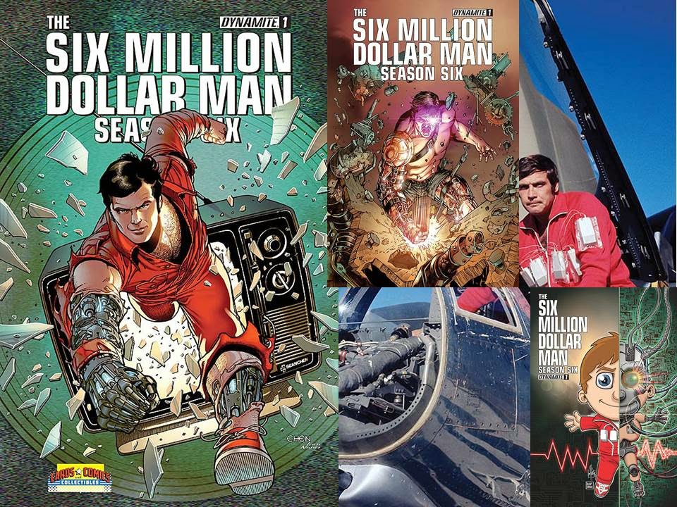 A happy birthday to Lee Majors with a look at the Six Million Dollar Man in comics.  
