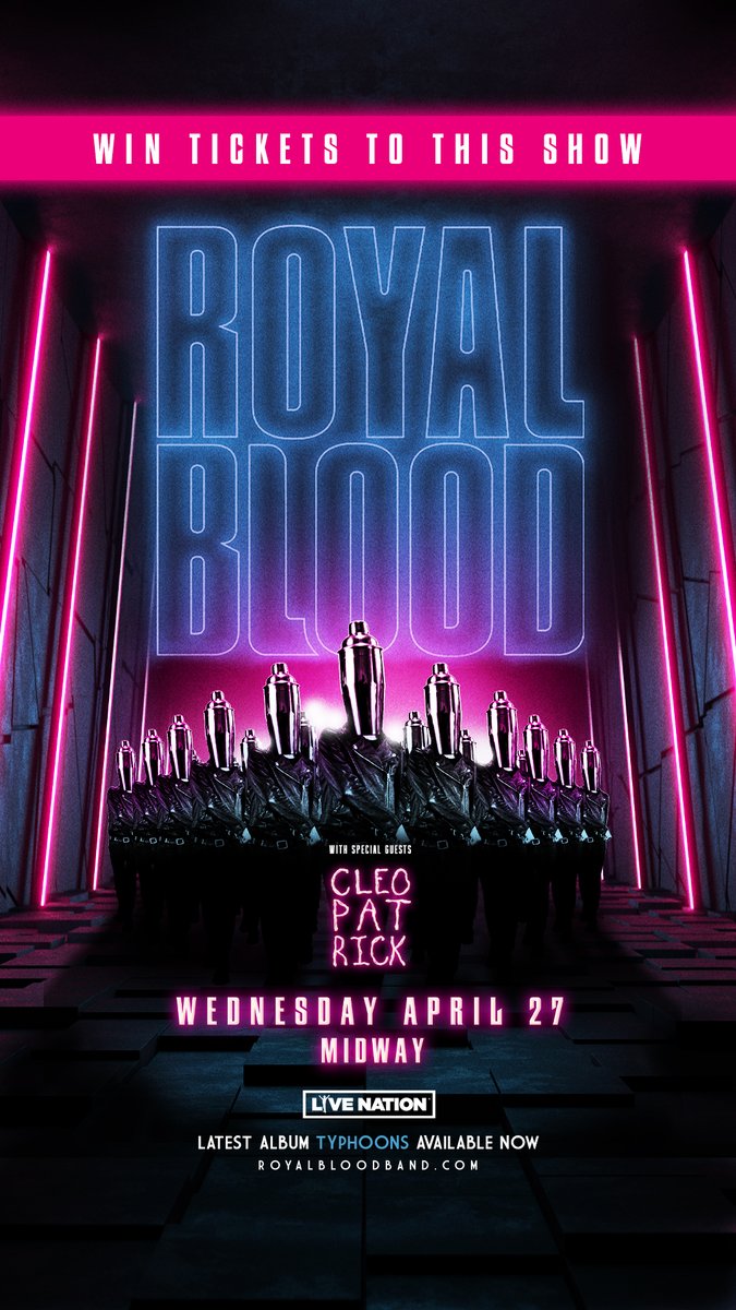 🎫 GIVEAWAY! 🎫

Freecloud is giving away a pair of tickets to see <a href="/royalblooduk/">Royal Blood</a> and <a href="/cleopatrickband/">CLEOPATRICK</a> at Midway on April 27. To enter, comment below, in person at the store, or at our table at the <a href="/yegmusicshow/">Edmonton Music Collectors Show</a> tomorrow. Winner will be notified on Monday.

#yegmusic #yeg