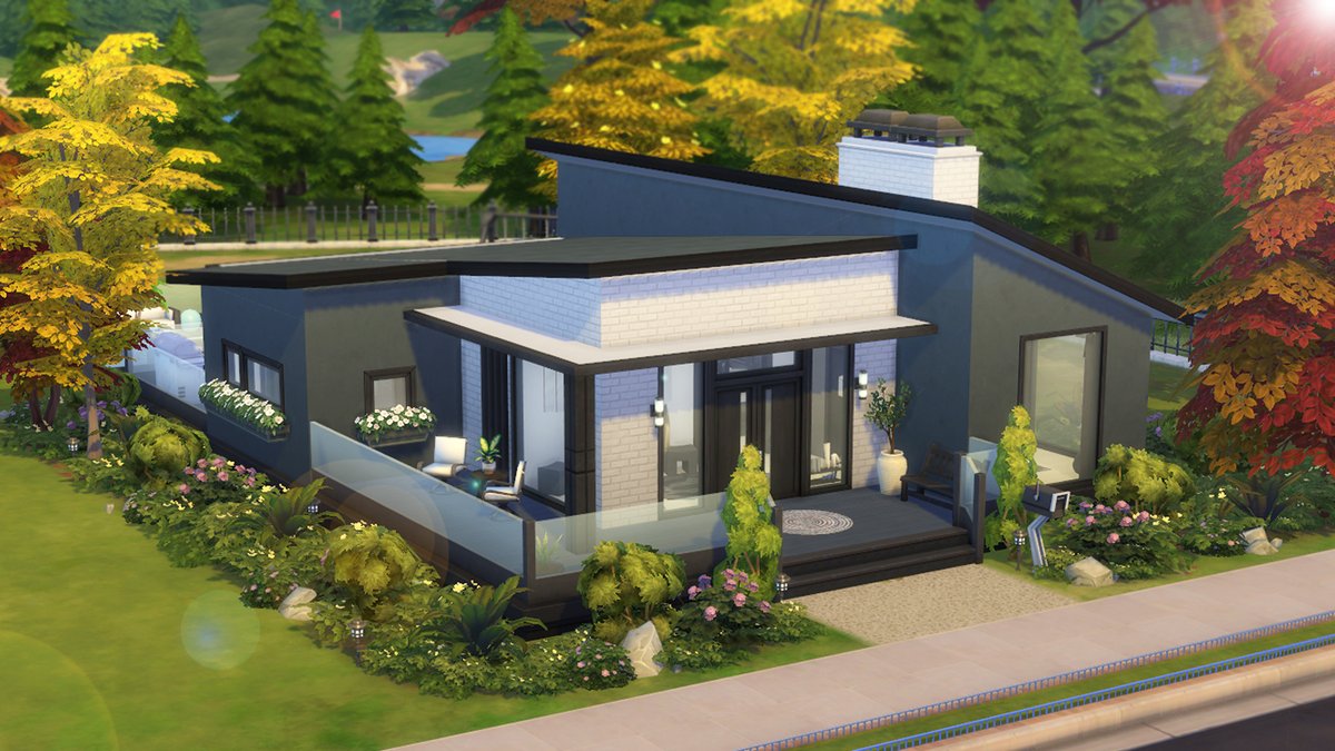 NEW BUILD - Monochrome Bungalow 🖤

Speed build video - youtube.com/watch?v=ZdhMBj…

#Sims4 #ShowUsYourBuilds <a href="/TheSims/">The Sims</a>