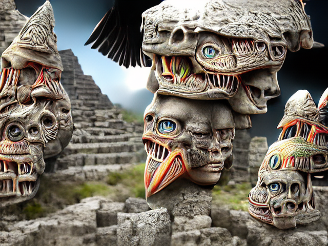 Markola4242's tweet photo. 🍄History you didn't know because it didn't happen: Tele-tubbie aliens seeded earth... They had a weakness to common mushroom spores, which wiped them out... Only the ancient Mayans knew of their existence... 🍄🌾🖖
#CNFT #CNFTCollection #AIart #SurrealArt #SCS3 https://t.co/cvPKbQgI5Z