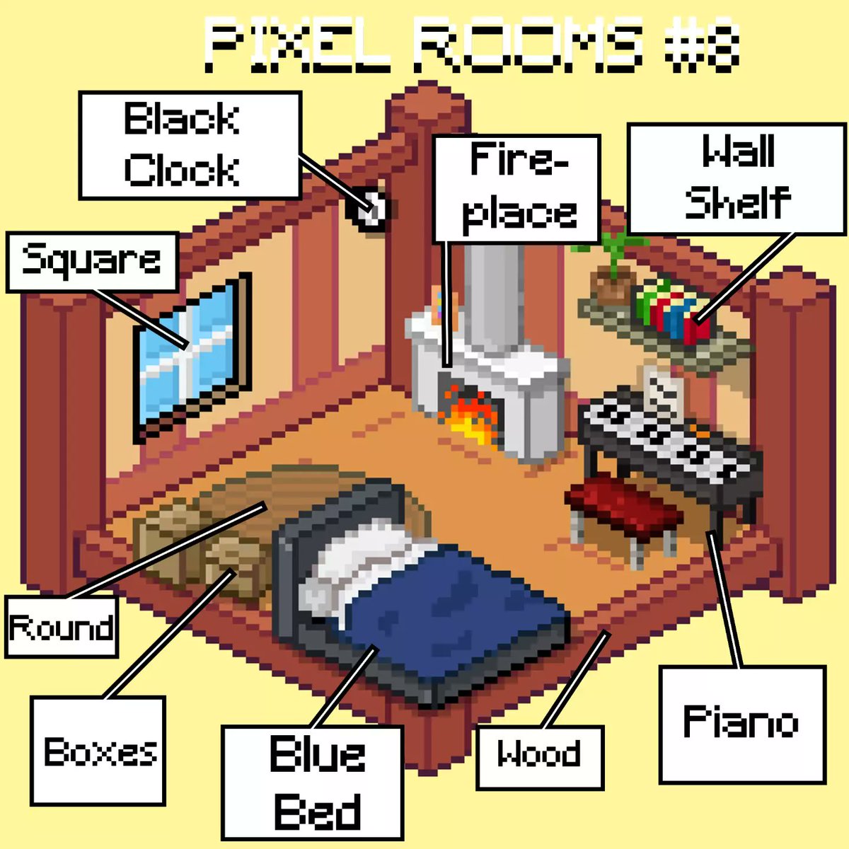 pixel_rooms's tweet photo. Pixel room #8, #9 Phase one
🚨 Coming soon on Opensea! 🚨 
I invite you to read my roadmap! 💸
I remind you that the first 10 pixel Rooms give access to 2% of total sales in passive income ! 📈

Release date for the first 10 soon to be revealed 👀

 #nft #nftcollectors https://t.co/zFpoTwOb00