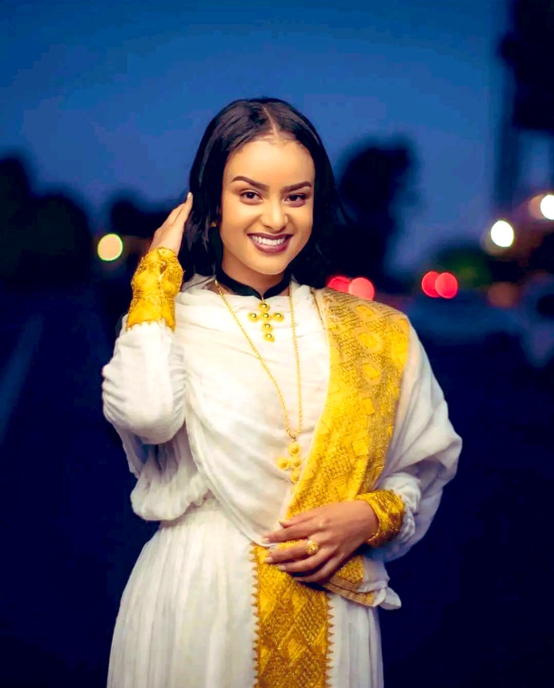 Zoom Afrika on Twitter "An Ethiopian actress Fenan Hidru with her