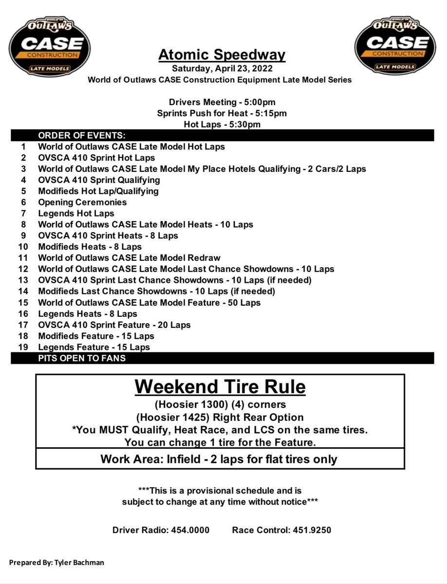 World of Outlaws Late Models tweet media
