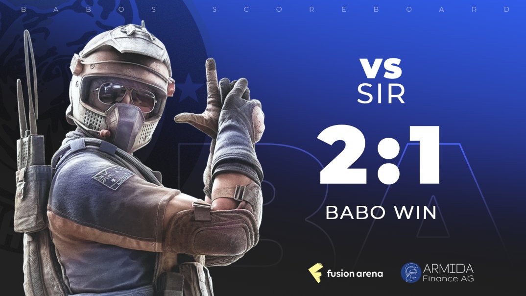 BabosGaming's tweet image. 📣FINALS HERE WE COME!📣

What a perfomance from our boys today!

Now finish the job tomorrow @SHAACOO6 @F1ftyR6 @scar_r6 @Jkr37256225 @Salim18r6 #cori @BG_Senless !💪
