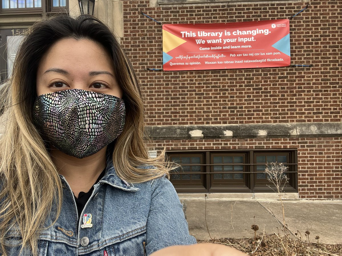 CMJalali's tweet photo. Stop by Midway Library between 3-5pm today (Sat) to hear about potential future designs and improvements to the building from @stpaullibrary based on years of community feedback to date. Hope to see you soon. https://t.co/6japX1sKg2