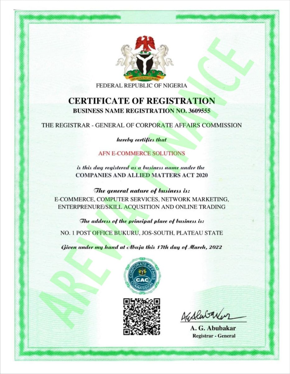 Arewa Finance Token tweet media