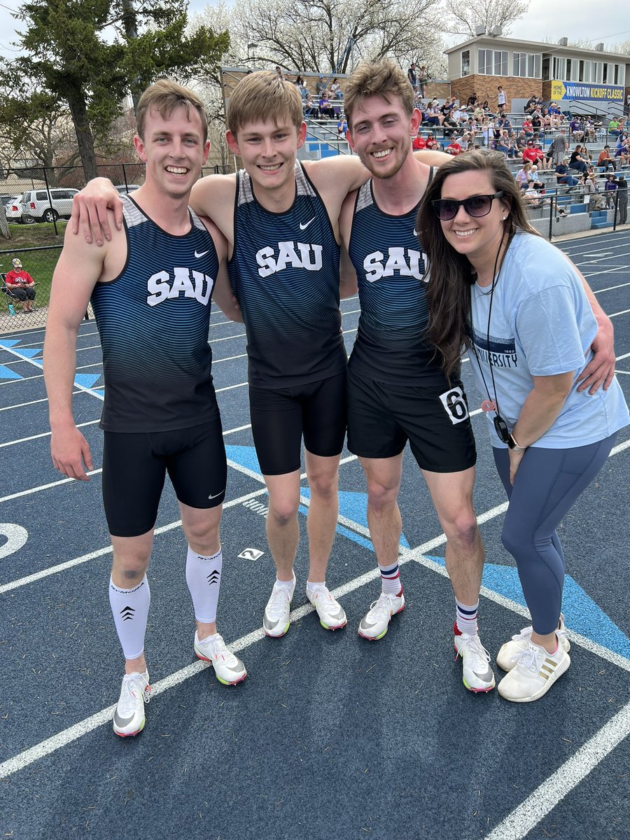 🔥🔥🔥🔥🔥

HOW ABOUT THAT!!! ALL THREE HIT THE NAIA STANDARD IN THE 400m HURDLES!!! 

LETS GOOOOOO!!!!