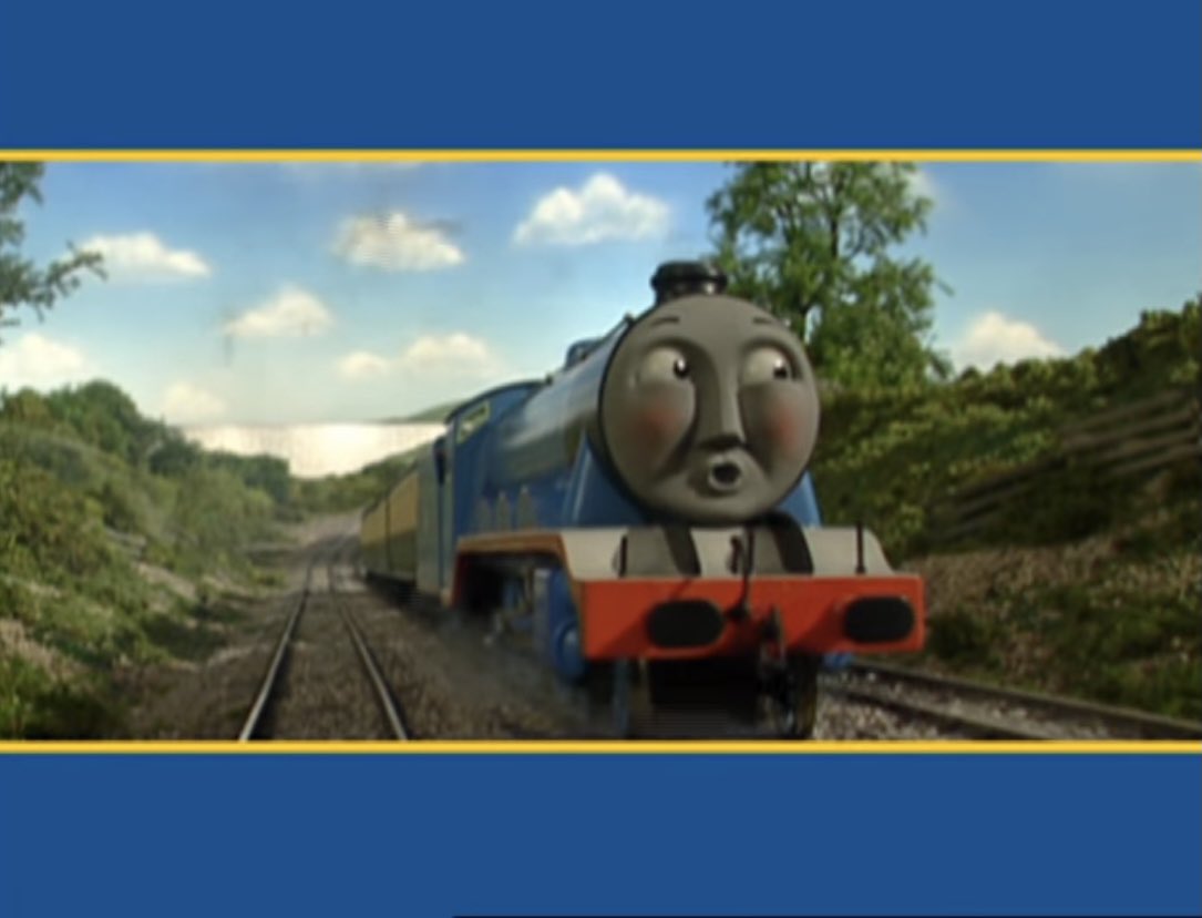 Can someone please explain to me how Thomas was able to get a very heavy circus train UP AND OVER Gordon’s hill, while Gordon can’t even pull THREE PASSENGER COACHES up and over Gordon’s hill? Like seriously! 🤦‍♂️🤦‍♂️
