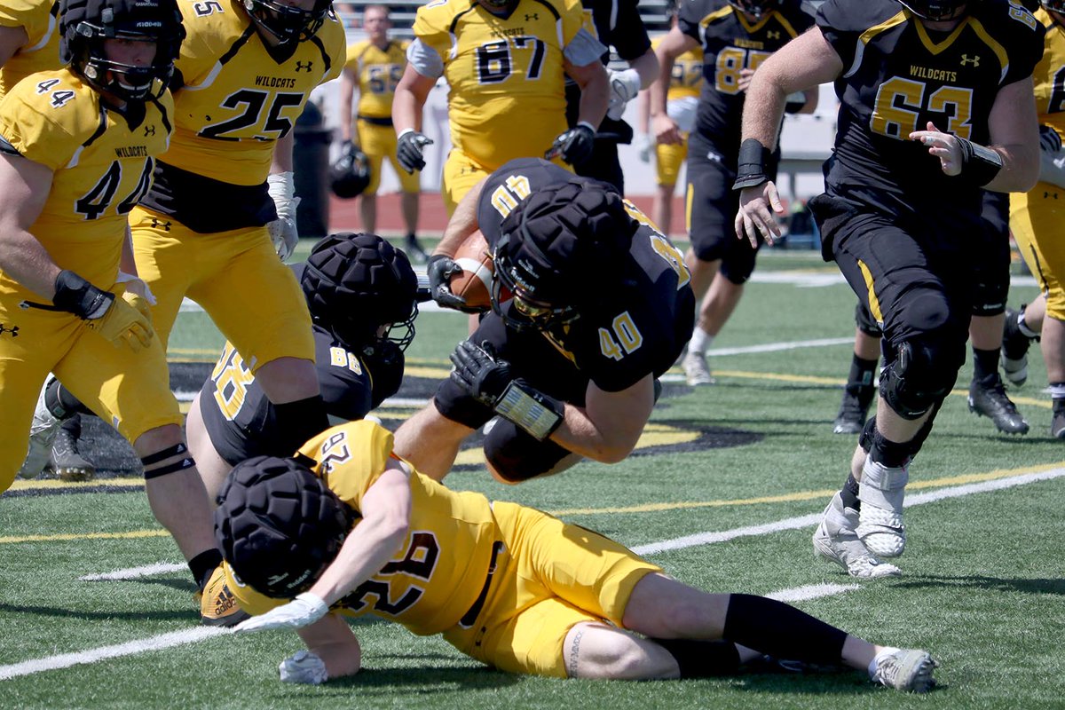wscwildcats's tweet photo. .@WayneStFootball concludes spring drills with 64-64 tie in Saturday scrimmage.
https://t.co/w6yb3RRdnN https://t.co/XfWyLi8wNu