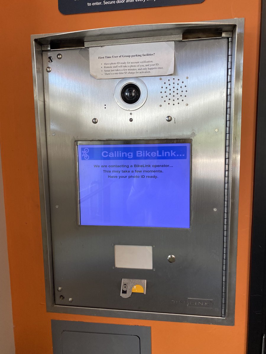 87silverfox's tweet photo. Hey @BikeLink_ this is great in theory, but my bike won’t fit in a locker at Pleasant Hill BART due to height (and a rear basket) and the group storage won’t let me in.  Been on the phone for 15 minutes waiting for someone to pick up. @SFBART @BikeEastBay https://t.co/ykIojNRJof