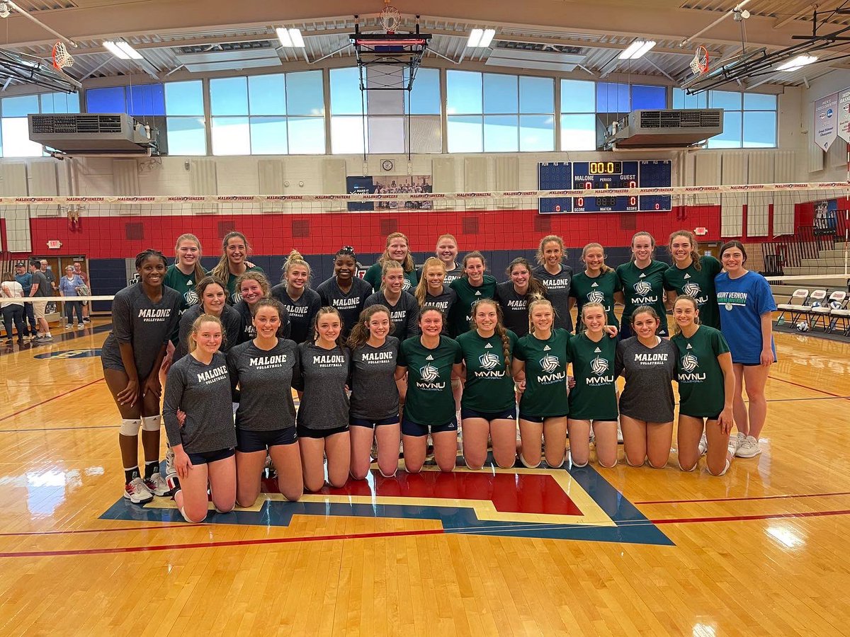 Malone Volleyball tweet media