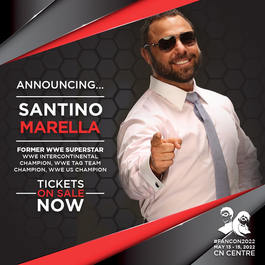 He's wrestled <a href="/JohnCena/">John Cena</a>, slapped <a href="/R_Roddy_Piper/">Rowdy Roddy Piper</a> at <a href="/Hooters/">Hootie</a> on <a href="/jimmykimmel/">Jimmy Kimmel</a>,  been beer bathed by <a href="/steveaustinBSR/">Steve Austin</a>, clotheslined by <a href="/SnoopDogg/">Snoop Dogg</a> &amp; now he's coming to <a href="/northernfancon/">ɴᴏʀᴛʜᴇʀɴ ꜰᴀɴᴄᴏɴ</a>! Thanks to <a href="/WrestleCoreRLD/">WrestleCore</a>, we welcome former <a href="/WWE/">WWE</a> Superstar <a href="/milanmiracle/">Santino Marella</a> to <a href="/CityofPG/">City of Prince George</a> in May!