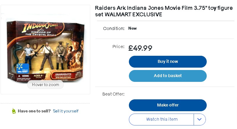 You got to give it to Indy :D If Shia Labeouf was my son I would have sent him back to school & out of my life again as well haha #eBay #IndianaJones #Toys #ActionFigures #Toys #ActionFigures #Disney #LucasFilm #Comics #Gaming

Feel Free to Sub :D

Link: https://t.co/N406c2Fetx https://t.co/3LbVf9MVHm