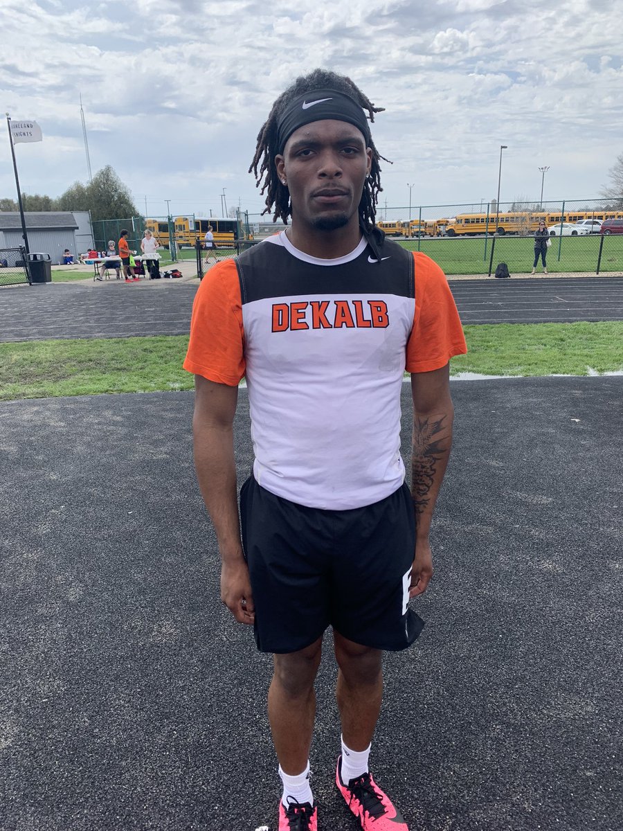 <a href="/demarrea13/">demarrea davis</a> had a great day. A new season best in the 100 (11.20 5th) a new season best in the 200 (23.07 5th) he also anchored our 6th ranked 4x1 in the state (43.08) and anchored our 2nd ranked 4x2 in the state (1:29.12) <a href="/dc_preps/">DailyChronicle Preps - Shaw Local</a> @MileSplitIL @1BarbAthletics @BarbBoosters