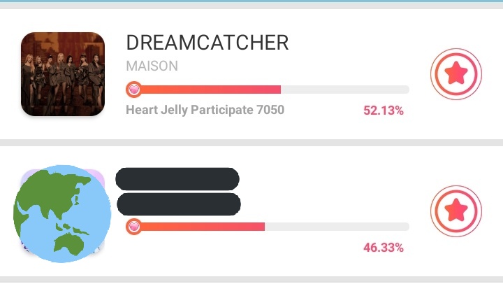 [VOTE] STAR PLANET - The Show

📆 until Mon 25 April, 2pm KST
🗳️ unlimited prevote (5% of criteria) 
🔗7-dreamers.com/guides/the-sho…

‼️Keep 500 jellies for Live Vote on Tuesday (10% of criteria)

#Dreamcatcher #드림캐쳐 #Dreamcatcher_MAISON
<a href="/hf_dreamcatcher/">드림캐쳐 Dreamcatcher</a>