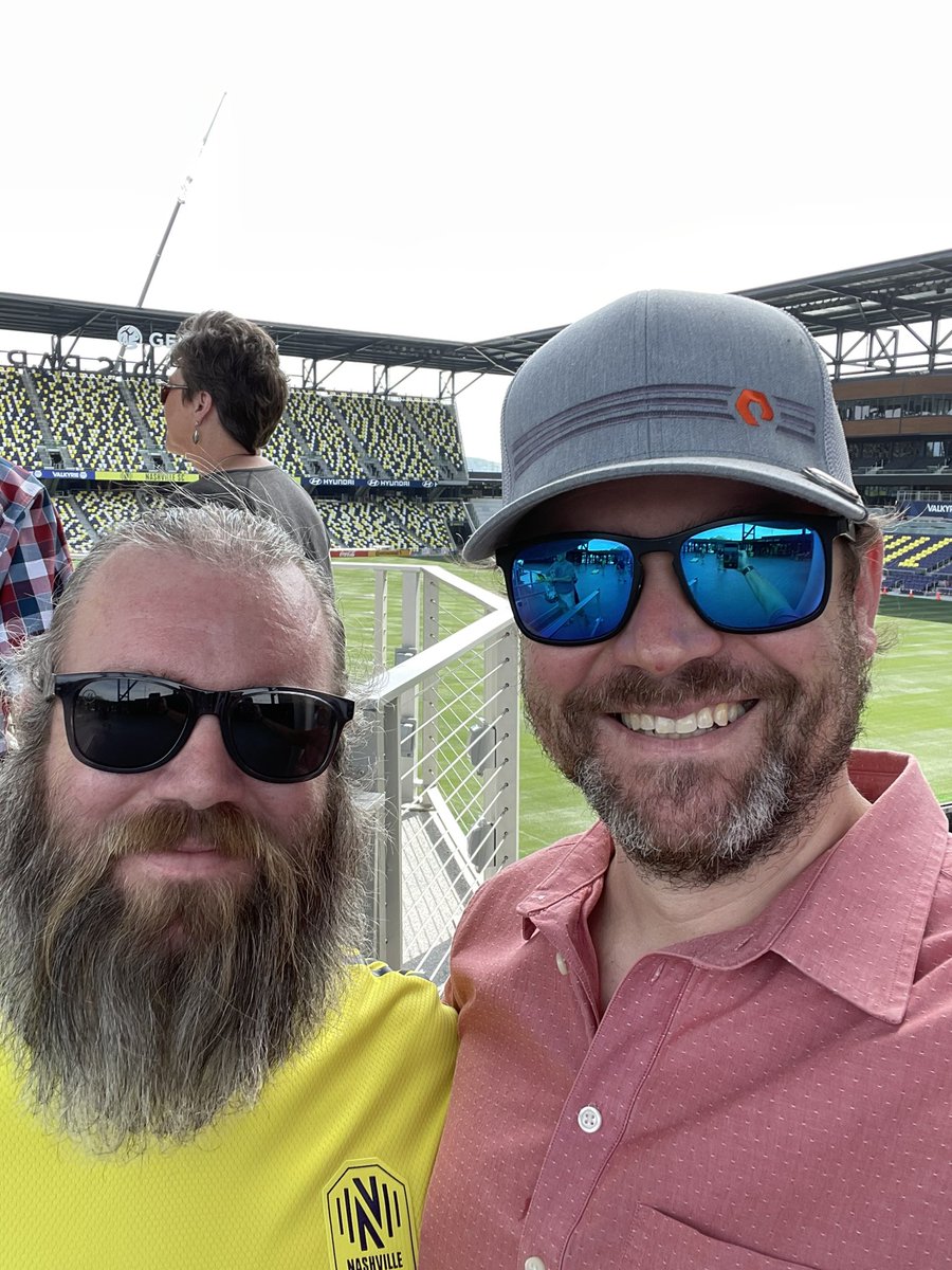 nedegan's tweet photo. Visiting the the new @NashvilleSC stadium to pick up my new kit w/ @liverpooltacos - it’s awesome👏 can’t wait to see match1 On May1! Shout out to supporters group @RogueChants https://t.co/mW5vOtCK8y