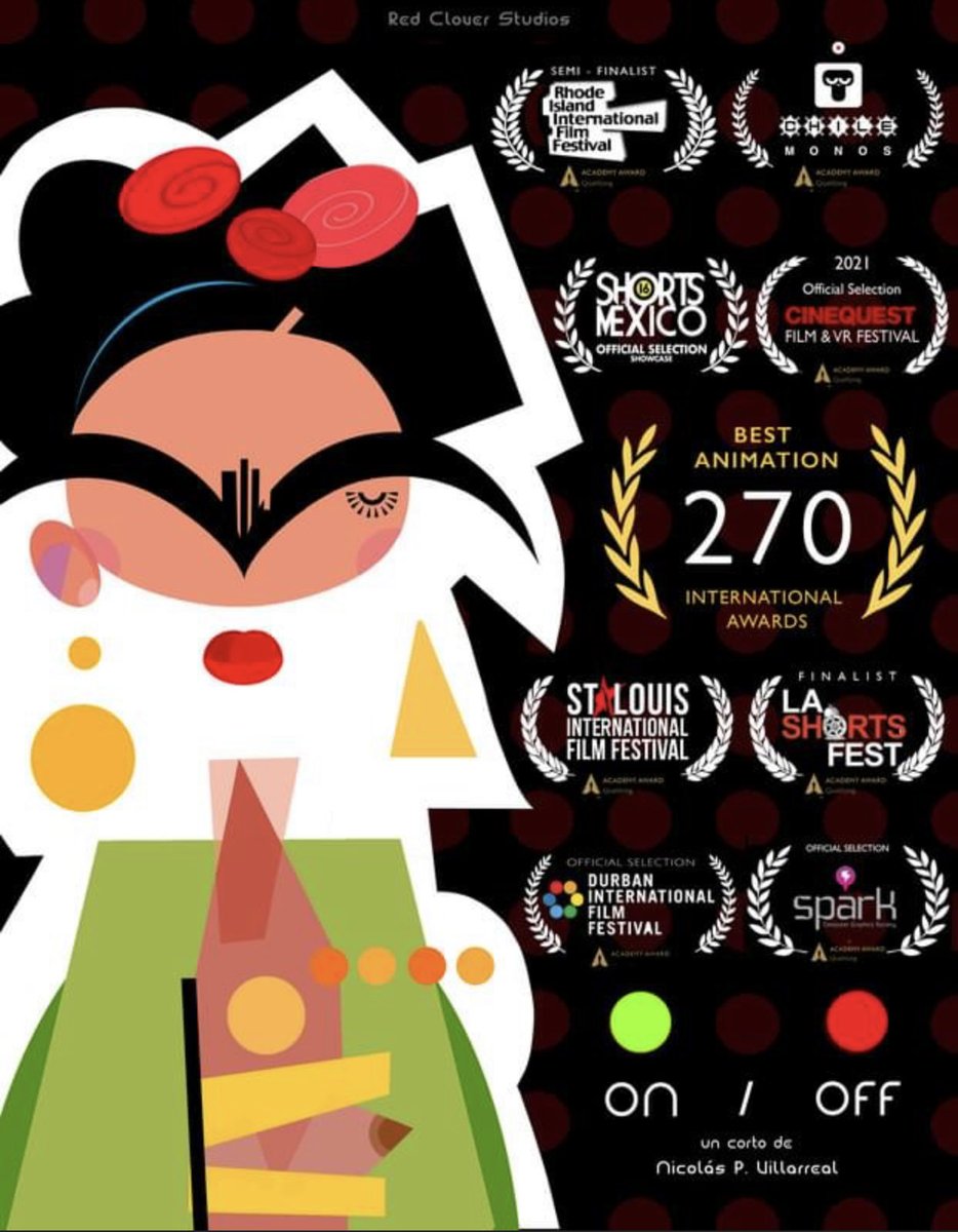 Official Selection Animations
On / Off dir. P. Villarreal
#shortfilm #officialselection #festival #independentfilmmaking #fun #passion #loveforfilm #Luton #May #filmspring