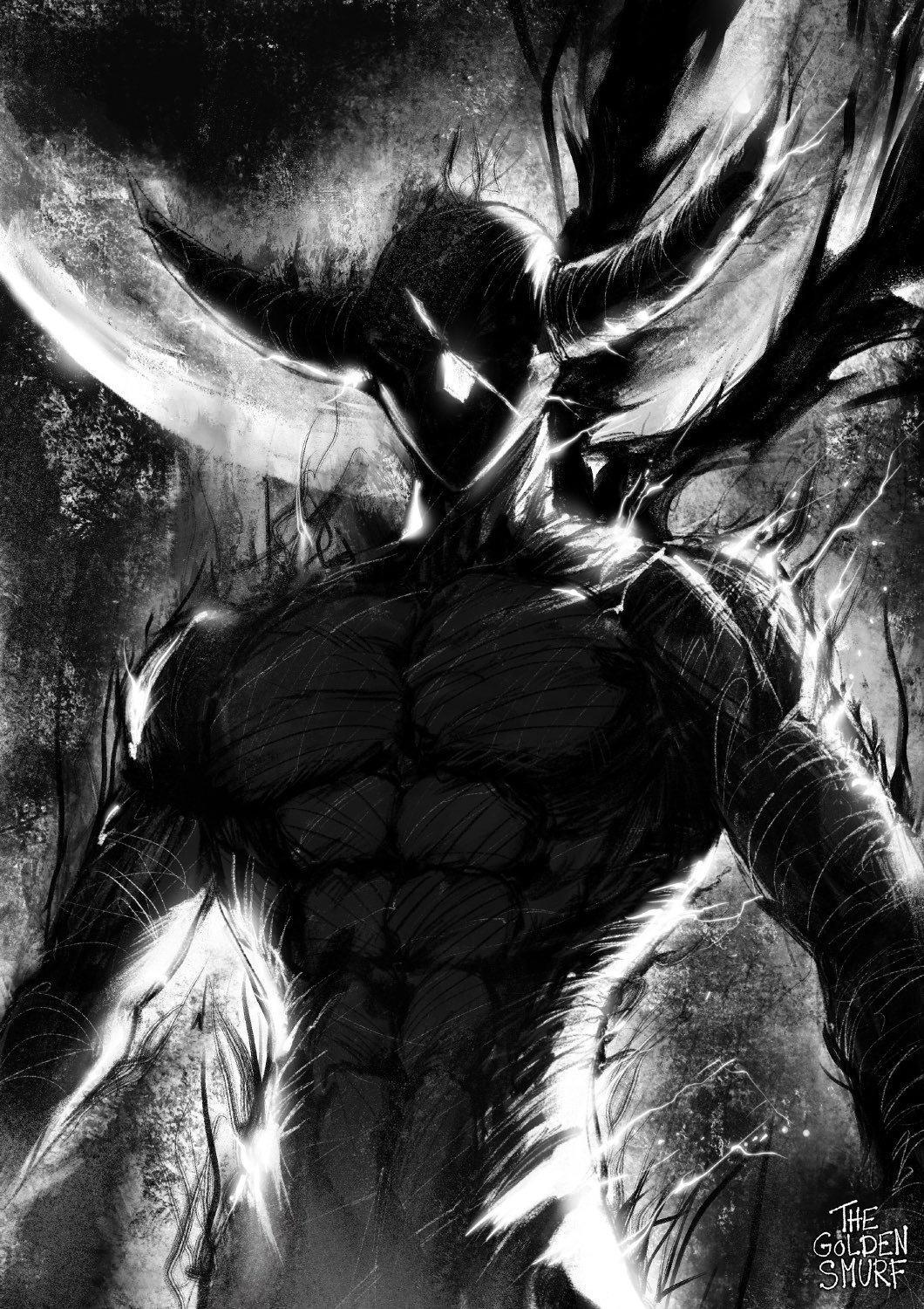 Garou Fanart #onepunchman #garou #fanart #fyp 