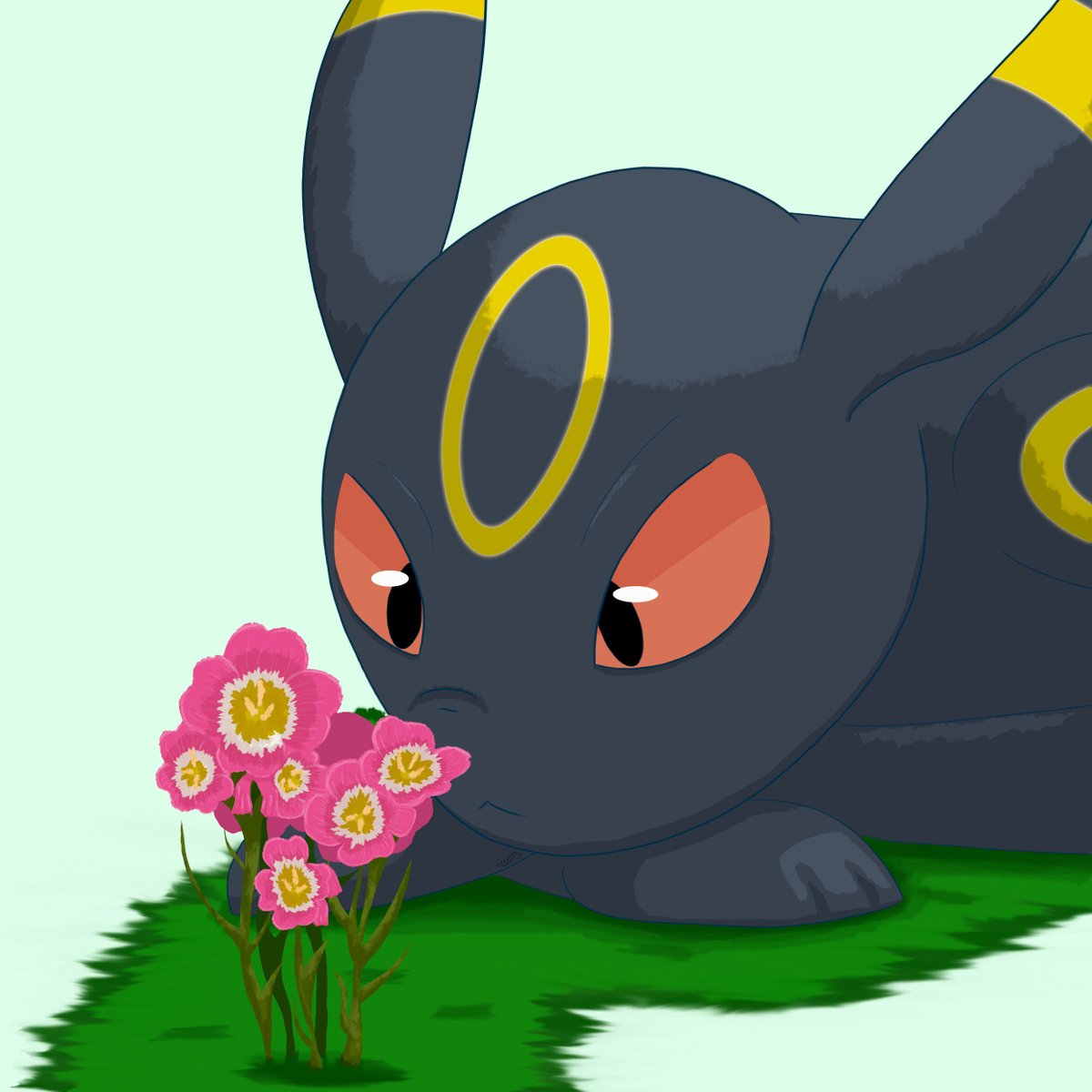 eromirg's tweet photo. Umbreon + Flowers
#pokemon #umbreon #digitalart https://t.co/H0aPvIrBLy