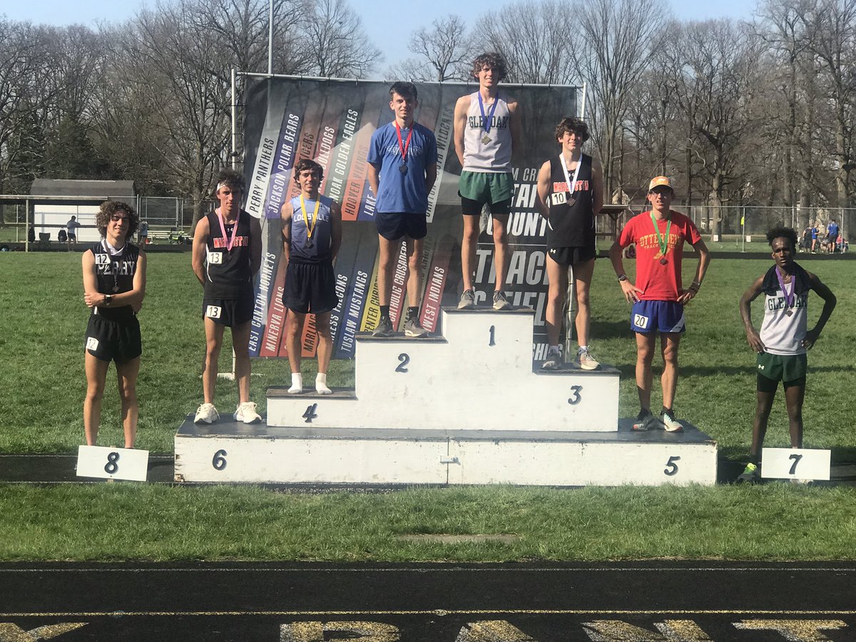 2nd for Bobby and 4th for Colby in the 3200!!! What an effort!!