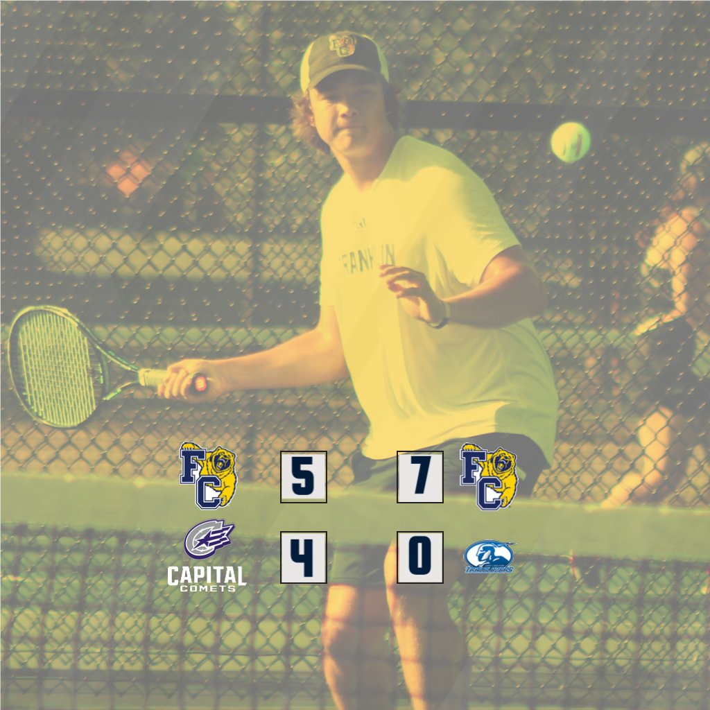 FCGrizAthletics's tweet photo. MTEN | That's two more wins in the books for @FCGrizMTennis, as they take road matchups against Capital and Ohio Christian on Saturday afternoon!

#TeamGriz is back in action tomorrow at home against Rose-Hulman, with first serve set for 11 AM. https://t.co/fRXkHaiR1H