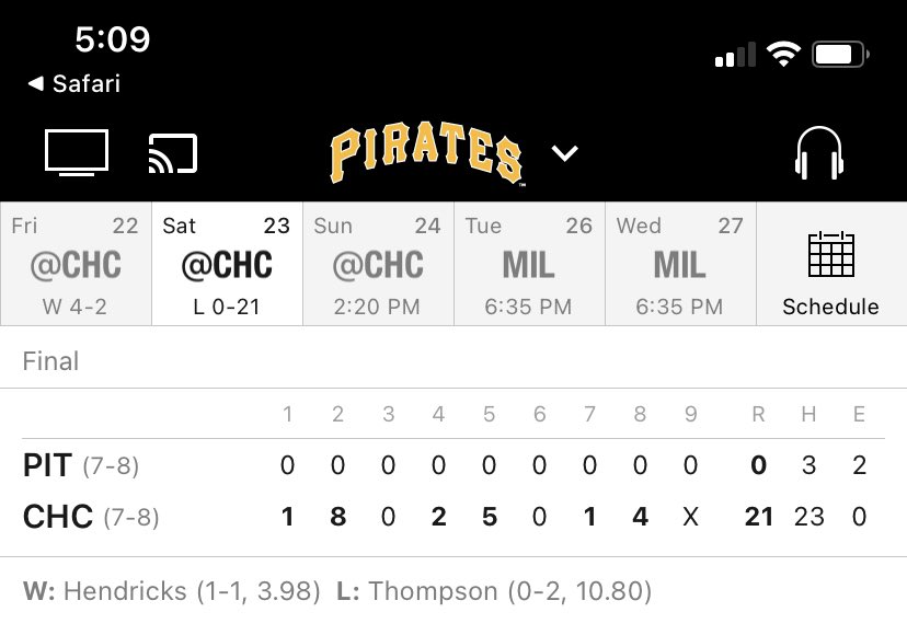 Laura_Nelson13's tweet photo. The Pirates are getting impressive now 😂 https://t.co/Blk1kDI8cc