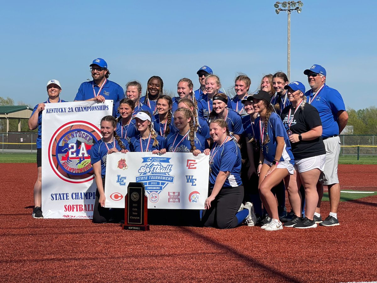 Congrats to our softball team for winning the 2A State Championship today!