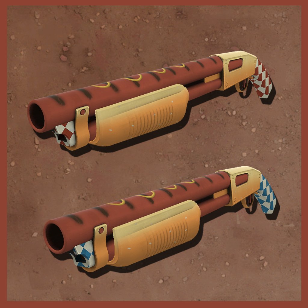 TF2 Emporium on Twitter "New War Paint, Hottest Dog Shotgun! Vote now
