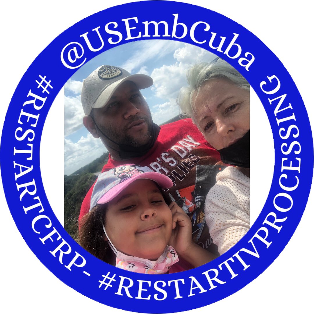 mismery6's tweet photo. #FamiliesBelongTogether #ContinuenCFRP #ConsularServicesInCuba #RestartIVProcessing #RestartCFRP #NoMoreGuyana #twibbonize https://t.co/dynNrI8Dra
