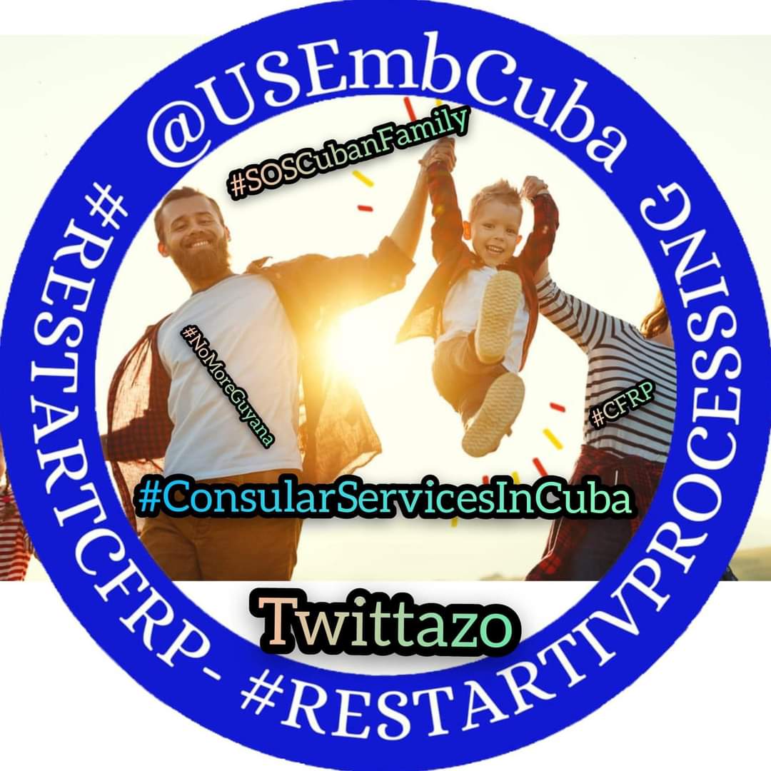 JazmnGG18's tweet photo. @POTUS @SecMayorkas @SecBlinken @EMendrala @StateDept
@USEmbCuba 
We need actions,healthy,safe and humane immigration,We need #ConsularServiceInCuba #CFRP
#ConsularServiceInCubaForAllFamilies
We need action and work INMEDIATLY
RIGTH NOW #NoMoreGuyana
#AllVisaCategoriesAreFamily https://t.co/Ah43w6qivy