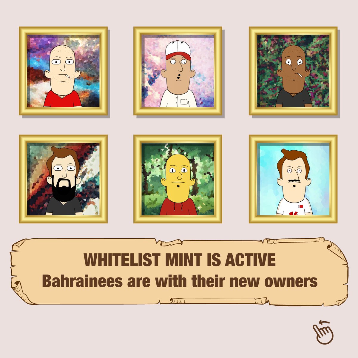 palmislandnft's tweet photo. Bahrainees are finding their new owners 🇧🇭
47/70 whitelisted spots has been already minted 🌴
Stay tuned for the Public Sale on the 28th April ⏱️
The journey is just getting started 🏝️

#Bahrain #KSA #Kuwait #NFT #NFTs #NFTCommunity #SolanaNFTs https://t.co/QtpsvrXUkm