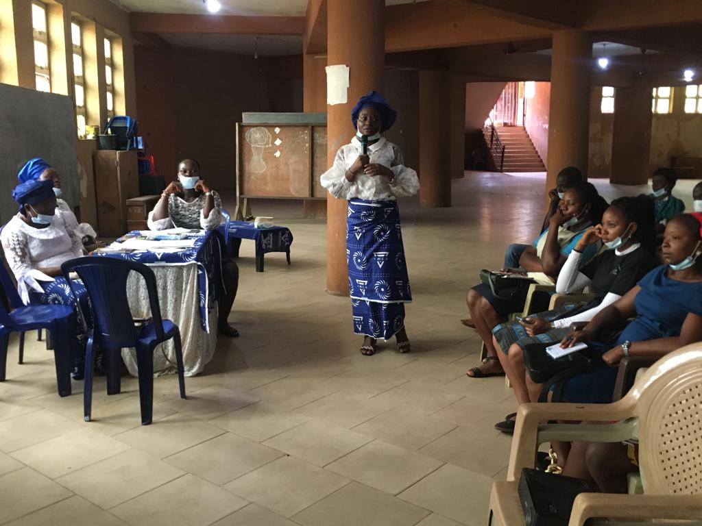 NigeriaYWCA's tweet photo. " Nigeria COVID-19 Youth Skills and Voices Project" - Campaign Deployment step-down training  for Nkpor Community Youths, Anambra by our  Project Implentation Team (PIT) today, the 23rd of April 2022.

@gymobilization
@wywca
 #youthmobilize, 
 #ywcaleaders https://t.co/EX4QOVtHwc