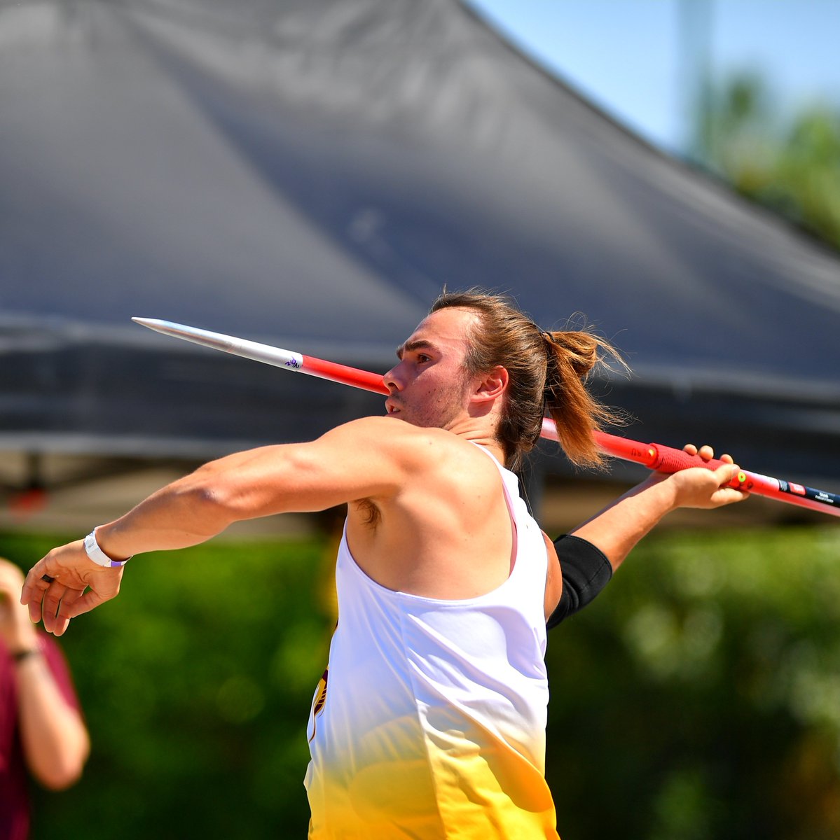 First competition since 2019 and Connery McLaughlin jumps up to ninth on the ASU all-time list. Have yourself a senior day, Connery! 

67.31m/220' 10"