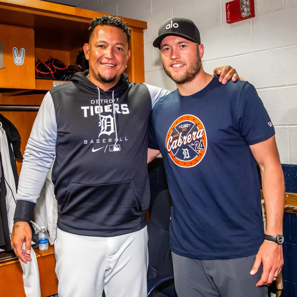 Detroit Tigers on X: Pictured: Miggy and a fan.