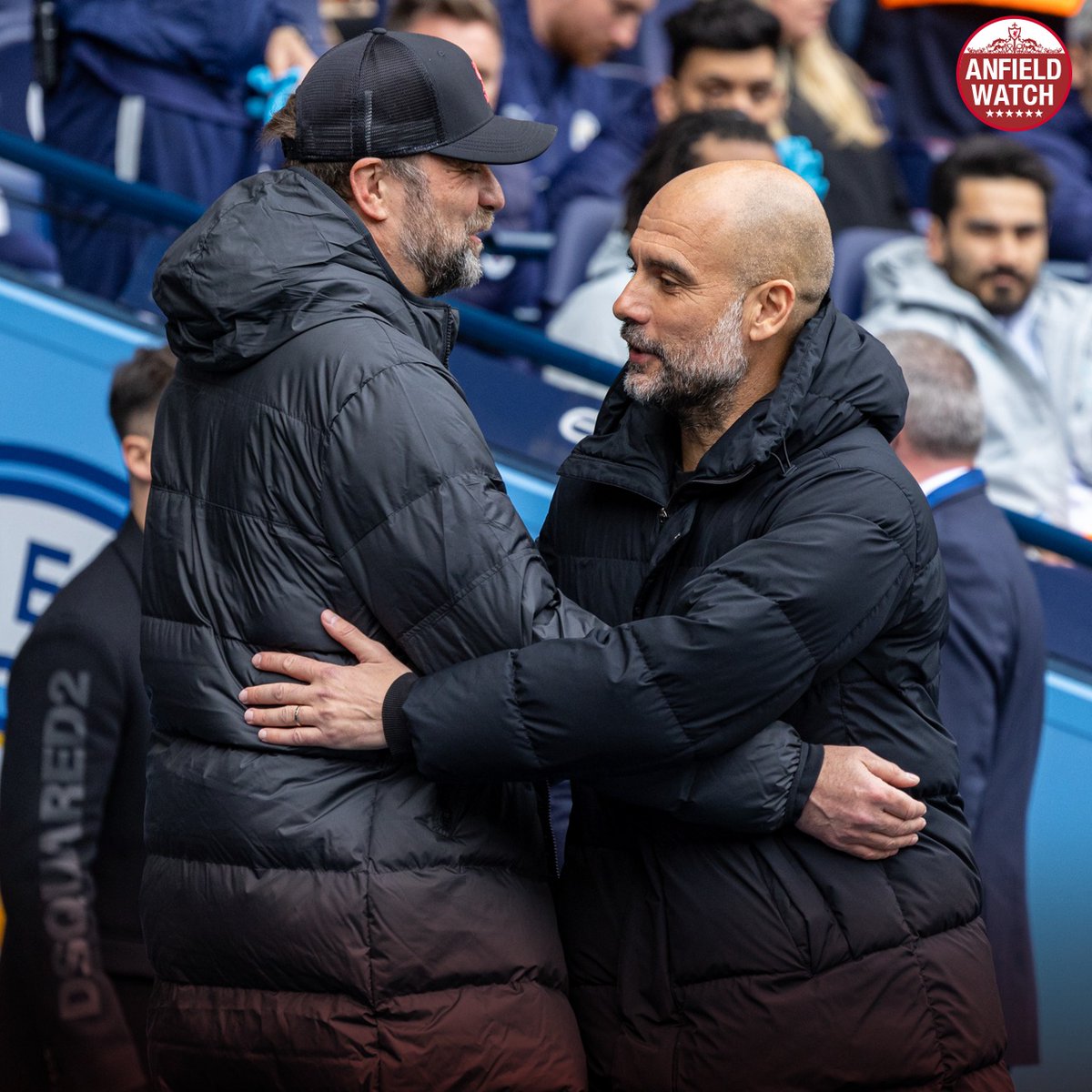 Jurgen Klopp on Man City:"I think I’ve said it before, if City had not been there we probably would have won one more at least, that’s how it is. If Pep would not be the manager he is, I would’ve probably won one or two more with Dortmund in the cup final maybe." 