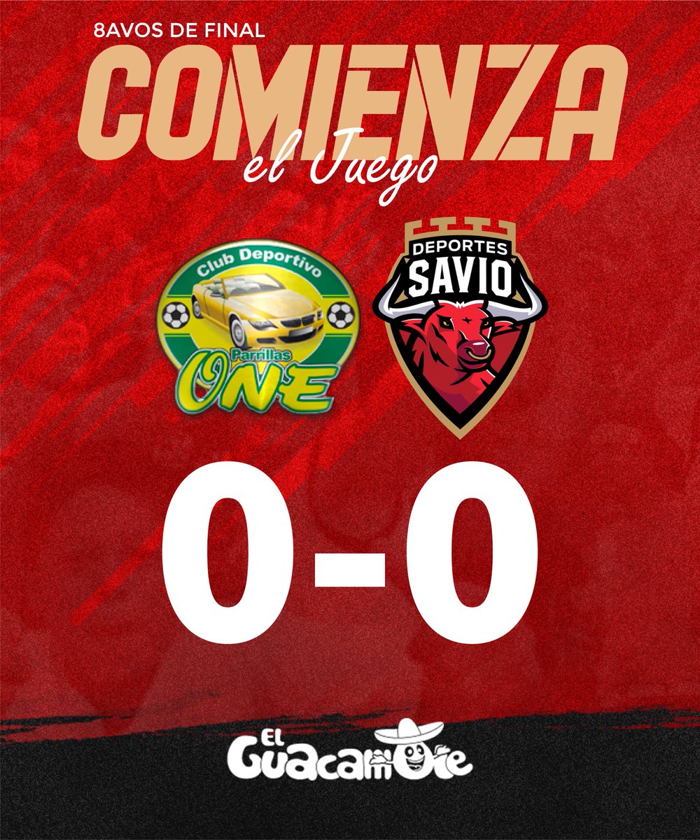 ❤️‍🔥CON EL CORAZÓN A MIL POR HORA INICIAN LOS PRIMEROS 45 MÍNUTOS. ¡DALE TOROOOOO!❤️‍🔥🐂

🟡PARRILLAS ONE 0-0 DEPORTES SAVIO🔴
🏆OCTAVOS DE FINAL-VUELTA