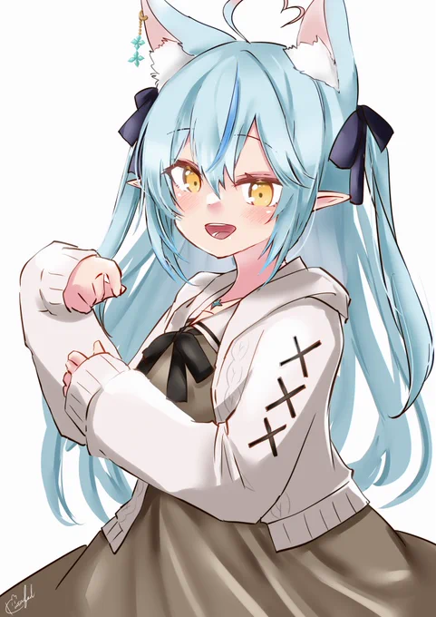 ラミィちゃんきゃわわ
 #LamyArt 