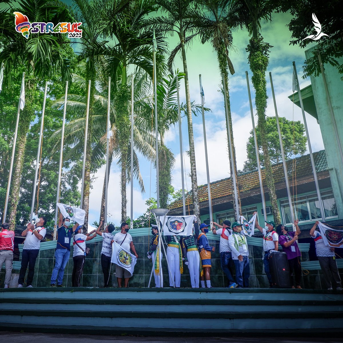 angsalaksak's tweet photo. UNITY FLAME l As a symbol of a warm welcome, Southern Luzon State University (SLSU) led the flag raising and the lighting of Unity Flame for the STRASUC Olympics 2022.
// photos by Kimberly Jane Reyes
Link: https://t.co/FjLLivyulz
#KFSports
#STRASUC2022 https://t.co/xVRH2Ya5rQ